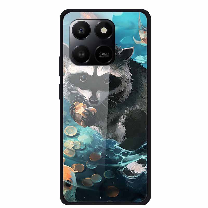 6.77" Glass Back Cover For Honor 400 Smart X7d 2025 Case Tempered Glass Case For Honor Play 10T 5G Case Protective Fundas Shells