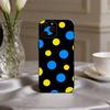 P-Polka D-Dot A-Art Phone Case For iPhone 17,16,15,14,13,12,11 Plus,Pro Max,XS,Soft Silicone Black Cover