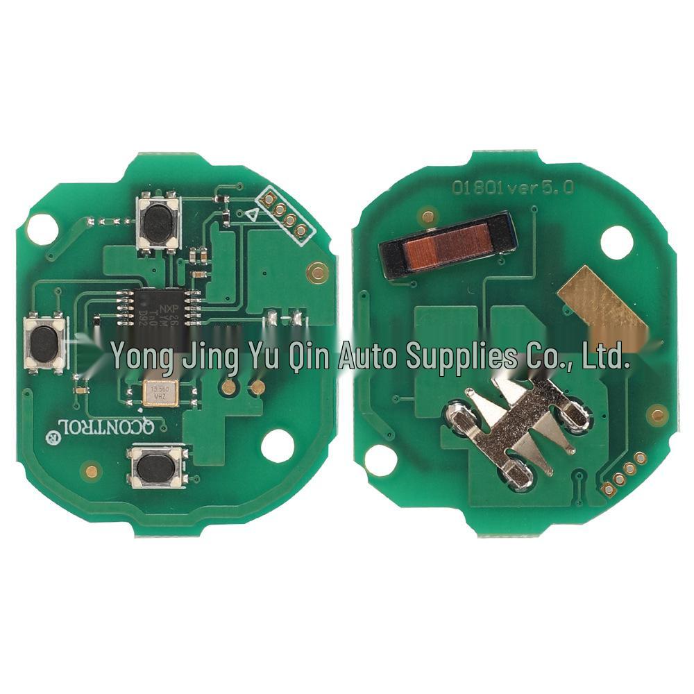 3-Button Mercedes Smart Fortwo Remote Key (433MHz, PCF7941 Compatible)