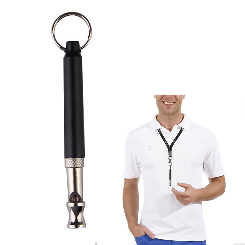 Dog Whistle Stop Barking Silent Ultrasonic Sound Repeller Train With Strap