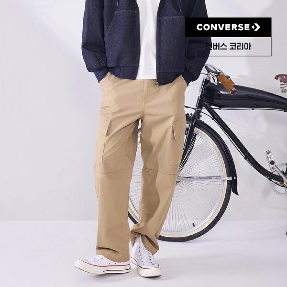 Converse Woven Cargo Pants Nomad Khaki Mcj423 X63 8298