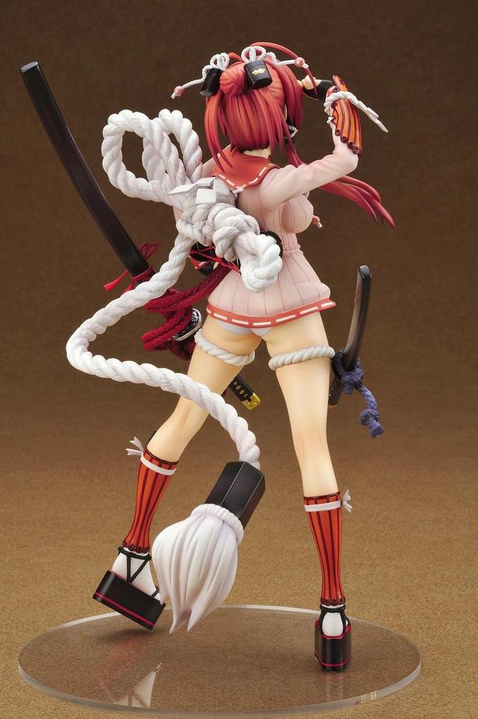 Hyakka Ryoran Yagyu Jubei scale PVC painted finished (1/8 product)