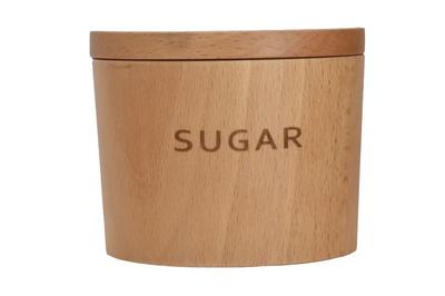 Rattan-Tougei Holztisch-Dose (Tee) 150ml Holzaufbewahrungsbehälter Teeblattbehälter