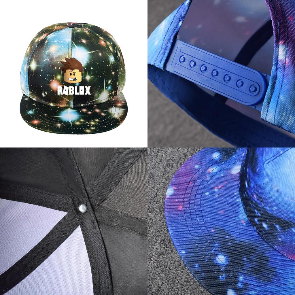 Game Roblox Starry Sky Baseball Cap Unisex Hip Hop Trucker Hat