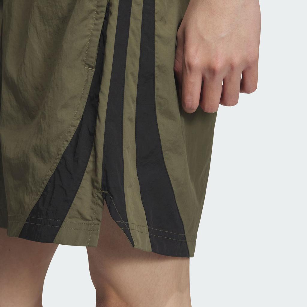 Adidas Basketball Ss25 The 2025 Collection Chapter 03 Fashion Versatile Loose Woven Sports Shorts Unisex Shorts KE5909