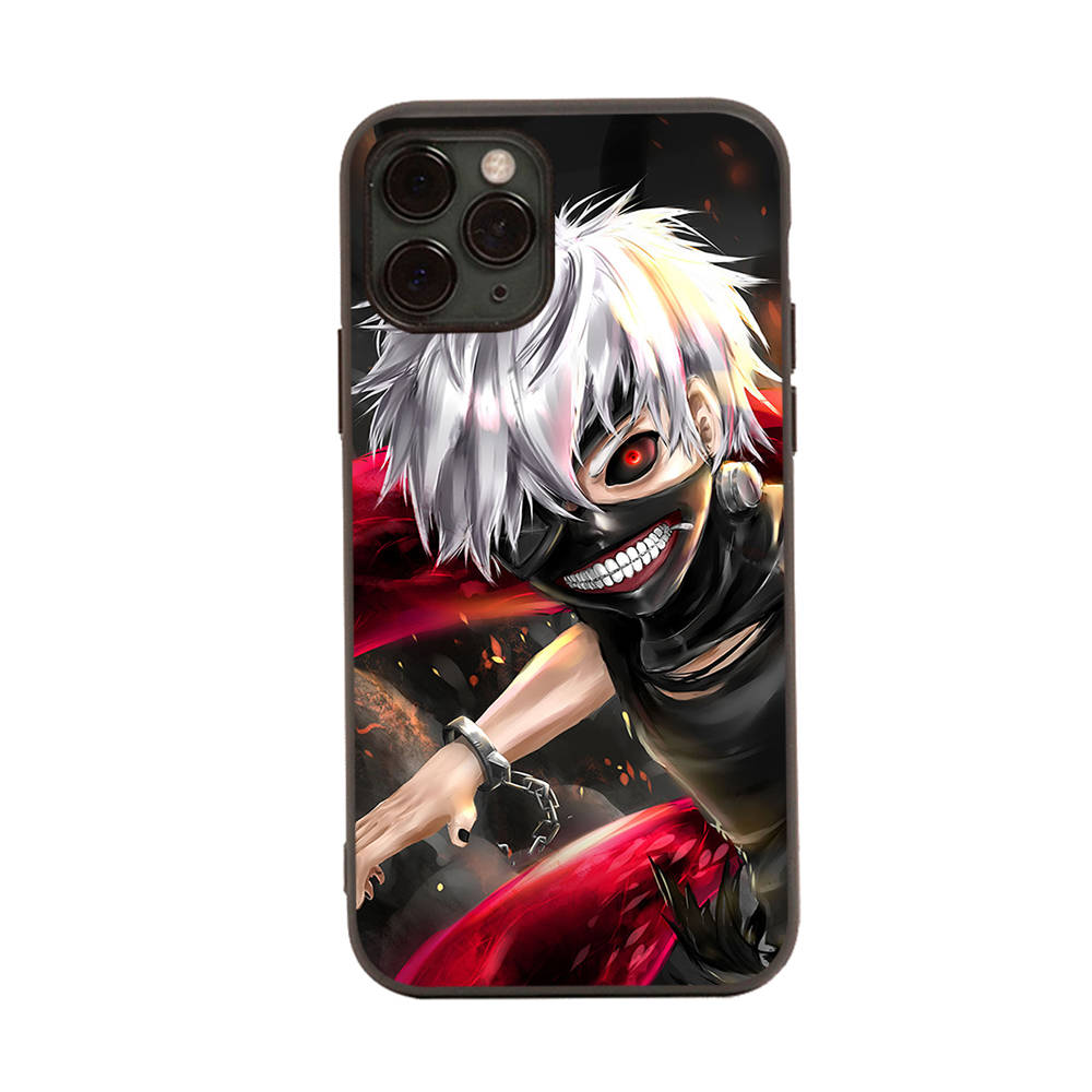 Hülle für OPPO Reno 8 6 5 Pro Find X3 A17 A3 A31 A38 A40 A53 A54 A55 A74 A76 A78 A77 A80 A94 A95 A96 Lite Schwarz Weiche Abdeckung WI59 Tokyo Ghoul Anime