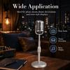 Support Rod Microphone Prop Model Sturdy Base Mic Stand Set Classic Fake Mic Prop  Photo Studio