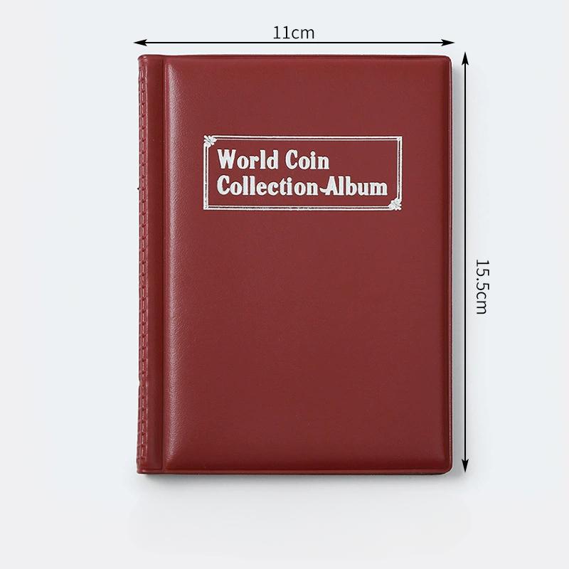 

120 Pockets Coins Album Multi-Kinetic Pvc Banknotes Coin Collection Book For Collectors Badge Collect Accessories Photo Albums Set