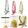 Hangable Radar Reflective Bird Repellent - Silver Spiral Wind Spinner - Effective Bird Deterrent for Gardens Chase Birds
