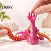 Flexible Desktop Ornament 3D Printed Articulated Monster Figurine, Joints Sea Statue, Fantasy Creature Creative with Movable for Decoration