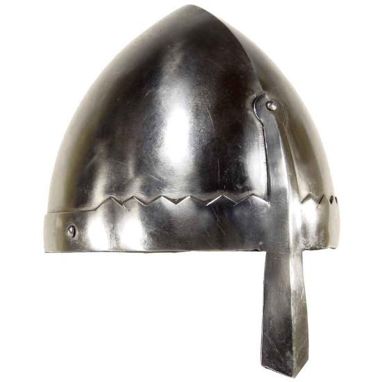 Norman Nasal Helmet Medieval Viking Knight Armor Wearable Steel Helmet Handmade Reenactment LARP Costume Gift