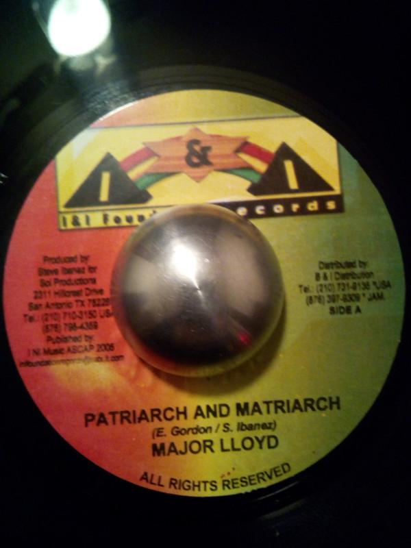 

7inch Record LINVAL THOMPSON, FANTAN MOJAH, MAJO - Babylon Wrong / Patriarch And Matri NONE I & I Foundatio 2005 Jamaica Reggae, Ska & Dub Used
