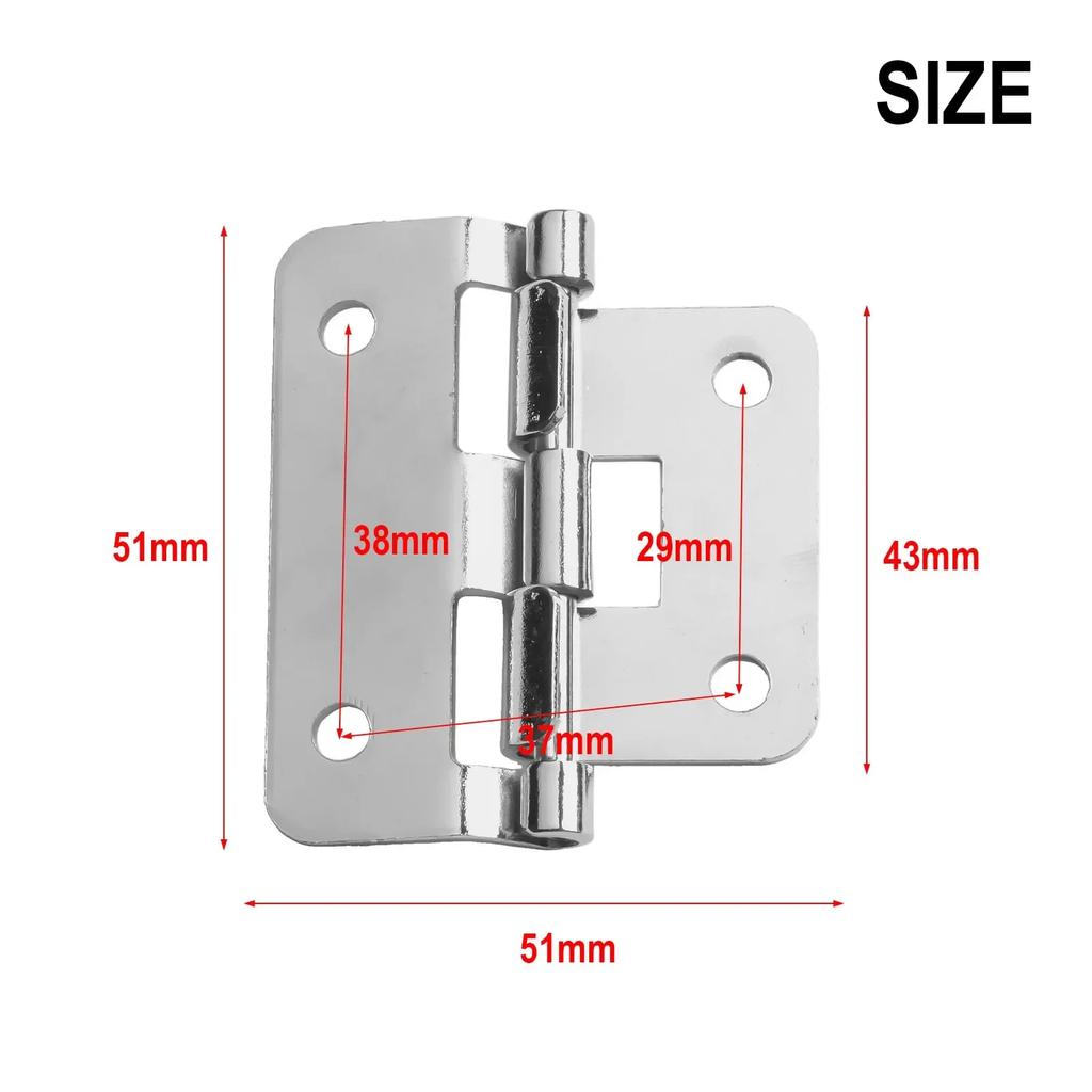 1 pièce Crochet Amovible Charnière Ouverte Acier Pour Boîtiers d'Instruments Accessoire de Valise de Vol Charnière Amovible Boîte à Outils Pièces Fixes de Boîte d'Aviation
