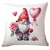 New Valentine's Day Pillow Cute Elf Red Love Living Room Sofa Pillow Cover