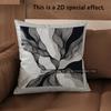 2D Abstract Wave Pattern Digital Print Pillow Covers Pattern Cushion Cover Suitable For Sofa Bedroom Car Pillow Cover