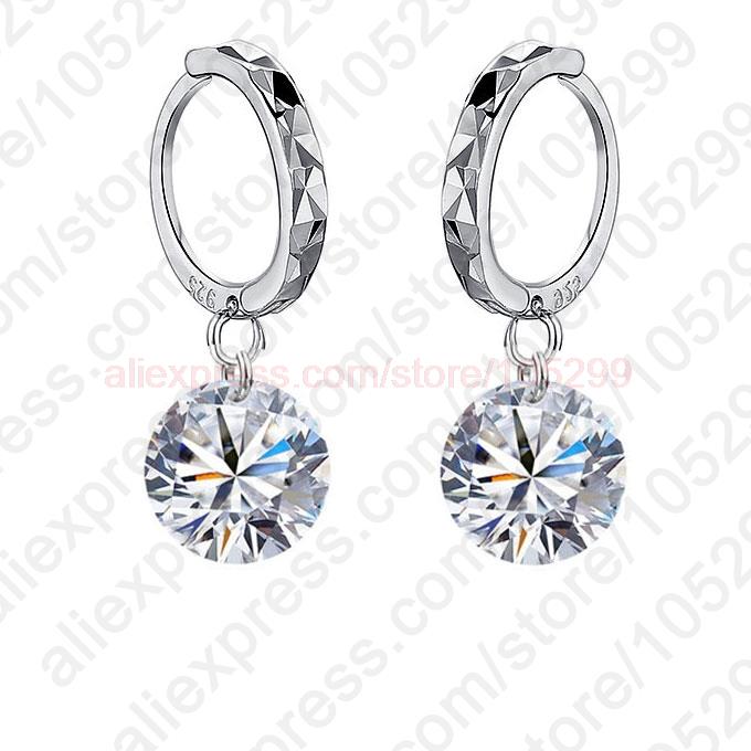 Fashion Accessories Custom Wholesale Fashional Earring For Women 925 Sterling Silver Jewelry Cubic Zirconia CZ Earings