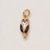 New Arrival Natural Animal & Mushroom Pendant, DIY 18K Gold Oil Painting with Color Retention