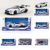 132 M8 Gte Le Mans Racing Car Model Alloy Collectible With Sound And Light