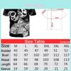 Premium Quality Unisex Summer Short Sleeve O-neck Clown 3d Print T-shirt For All