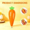 Carrot Squishy, Slow Rising Stress Relief, 2026 New Realistic Carrot-Shaped Squeeze Ball, Soft Cute, Anxiety Relief Dough Decompression Gift