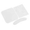 18 pezzi Cerotto Riduttore Rughe Viso Levigante Silicone Cerotto per Rughe della Fronte per Sotto gli Occhi