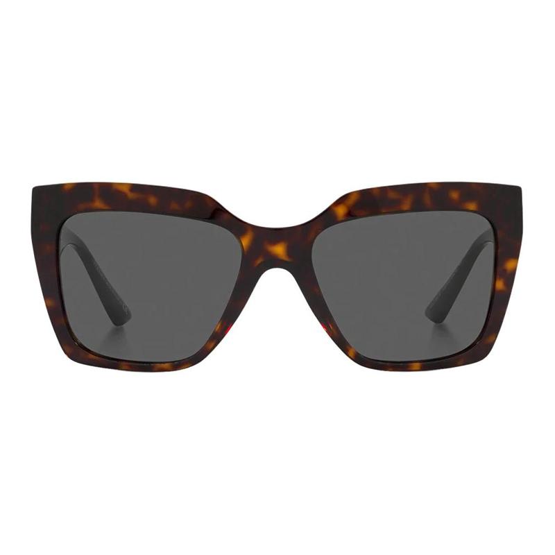 Versace Design Acetate Square Sunglasses Women's Tortoise 13533792 0VE4418108-Tortoiseshell 56