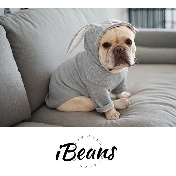 Pet Dog Clothes Cute Rabbit Ear Design For Small Dogs Coat Winter Dog Hoodies Puppy Cat Clothing For Dogs Pug French Bulldog