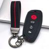 Key Fob Cover for Haval H6 Jolion Dargo M6 with Keychain Anti-Scratch Surface Shockproof Structure Soft Grip Texture Easy Install Design