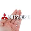For Mitsubishi Lancer 9 ASX L200 Colt Pajero Outlander Eclipse EVO 15.2x2cm Metal Car 3D Emblem Letter Stickers Rear Trunk Badge