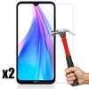 Screen Protector - E.F.CONNECTION - Redmi Note 8T - Tempered Glass - Anti-scratch - Pack of 2