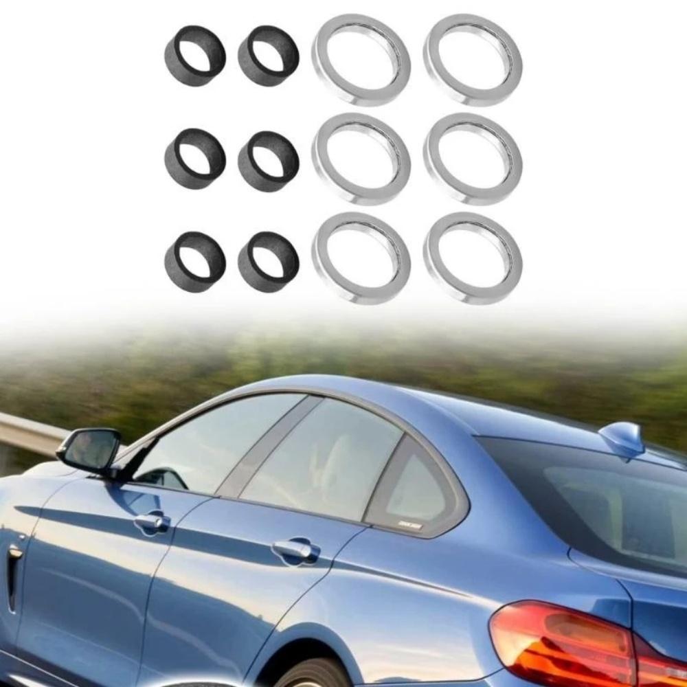 12Pcs Fuel Injector Gasket Ring & Element Kit For BMW 13537591006 13537577649