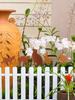 Garden Stake Rustic Charming Courtyard Decoration Metal Stake Ornament for Outdoor Garden Patio Yard