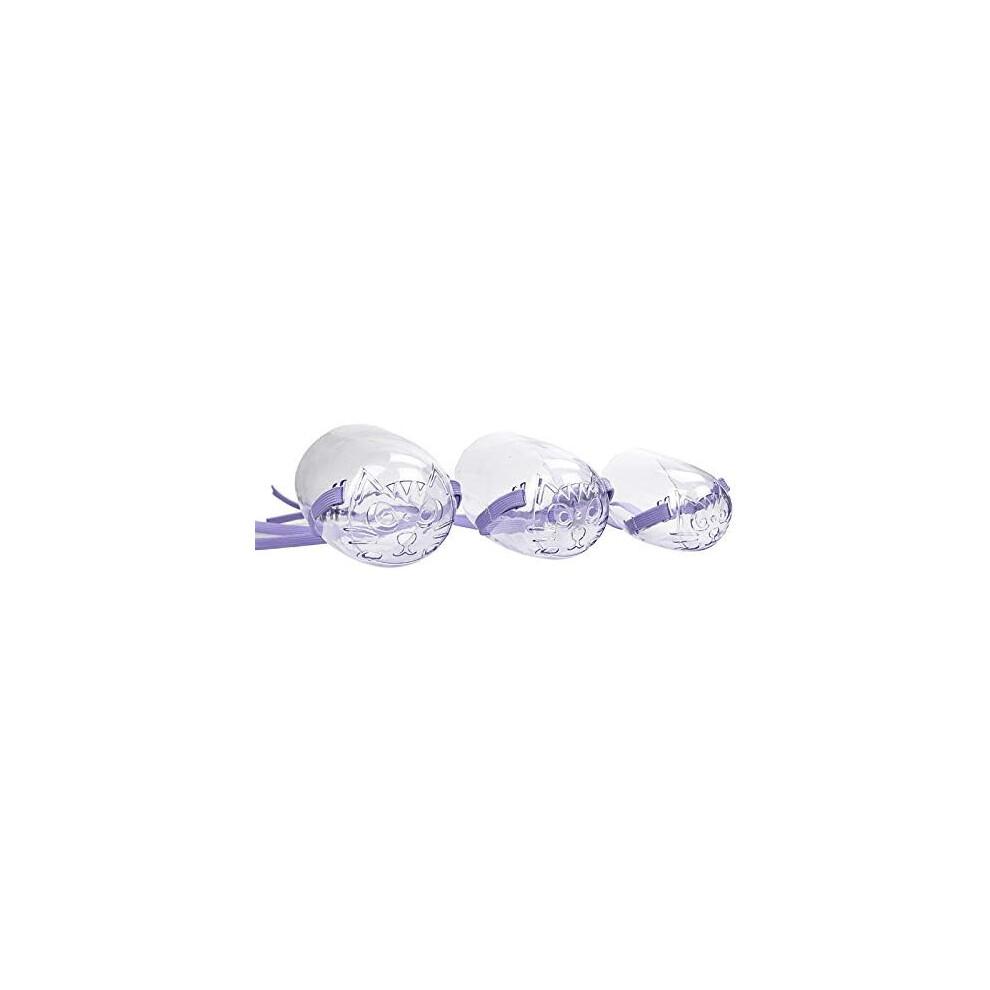 Cat Muzzle Cat Face Guard Mask for Grooming Breathable Transparent PVC Muzzle Large Size for Cats