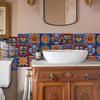 Decoration Options Wall Tiles Long Lasting Use Mexican Tiles DIY Decoration Options Decals PVC High Quality PVC