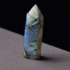 Premium Natural Labradorite Quartz Obelisk Crystal Wand For Unique Healing Decor