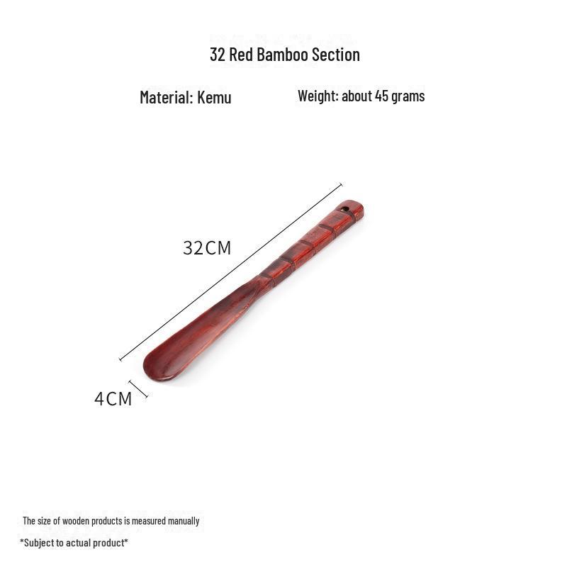 

Длинный деревянный рожок для обуви и чесалка от зуда – 75 см, не требует сгибания