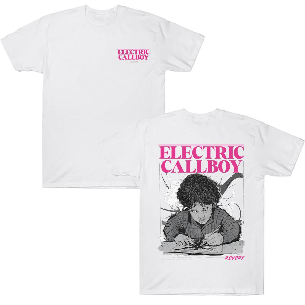 Electric Callboy Revery Paint T-Shirts Fashion Print Top Tshirt Summer New Light and Thin Men's Women's Tee Short Sleeves Cotton Tshirts