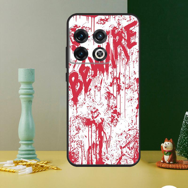 HALLOWEEN BLOODY SPLATTER Case For OnePlus Nord CE 4 2 3 Lite N20 N30 9 10 Pro 8T 9RT 10T 10R 12R 13R 11 12 13 Cover