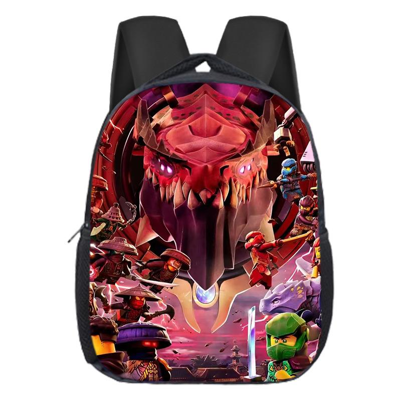Cute Children'S Schoolbag Diy Cartoon Animation Kindergarten Backpack Burden Reduction Schoolbag