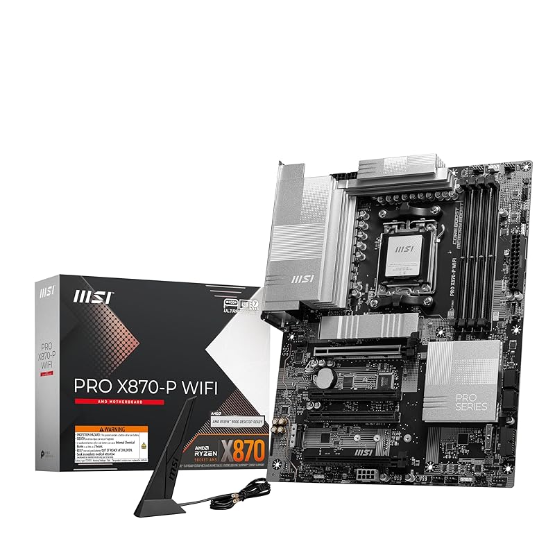 

MSI PRO X870-P WIFI Материнська плата ATX з чіпсетом X870, MB6591
