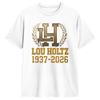 Lou Holtz 1937 2026 T-Shirt Strand Reines Baumwoll-T-Shirt Für Mann Harajuku Lässiges T-Shirt Kurze Ärmel Streetwear Kleidung