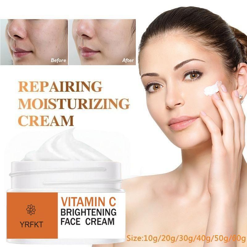 2022 Vitamin C Brightening Cream Improves Black Spot Whitening Cream To Repair Faded Skin, Freckles and Melanin Skin Care Products