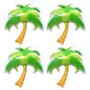 Large Palm Tree Aluminum Foil Balloons, Hawaiian Party, Seaside, Beach, Pool Party, Summer Seaside Beach Party Decoration Balloons