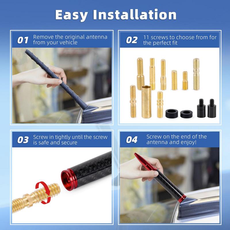 For  GMC Car Antenna Replacement Auto Exterior Accessories Waterproof Roof Mount Aerial Decorative Truck Aerial Vehicle