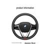 Custom Steering Wheel Cover for BYD Han EV, Song PLUS, Tang DMI, Yuan Pro, Dolphin, and Han DMi.