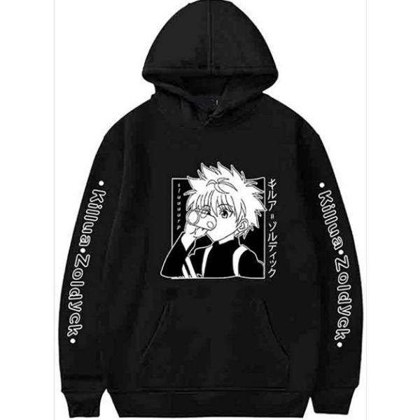New Day Manga Printed Hooded Sweater