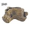 Small Succulent Planters Resin Tree Stump Flowerpot for Succulents Plants, Imitation Wood Grain Planter Decorative Plant Containers Indoor Home Office
