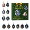 Geode Animal Advent Calendar 2025 24 Days Countdown Calendar with 2D