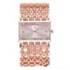 Hochwertige und exquisite Damenuhr Kleine Allround-Quarz-Armbanduhr mit dünnem Armband Quadratische Uhr Modetrend Exquisites Armbanduhr