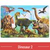 30-Piece Wooden Cartoon Base Puzzle for Early Education and Parent-Child Interaction